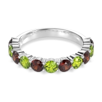 Classic Three-Quarter Eternity Manas Band