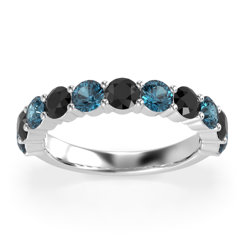 Classic Three-Quarter Eternity Manas Band