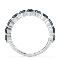 Classic Three-Quarter Eternity Manas Band