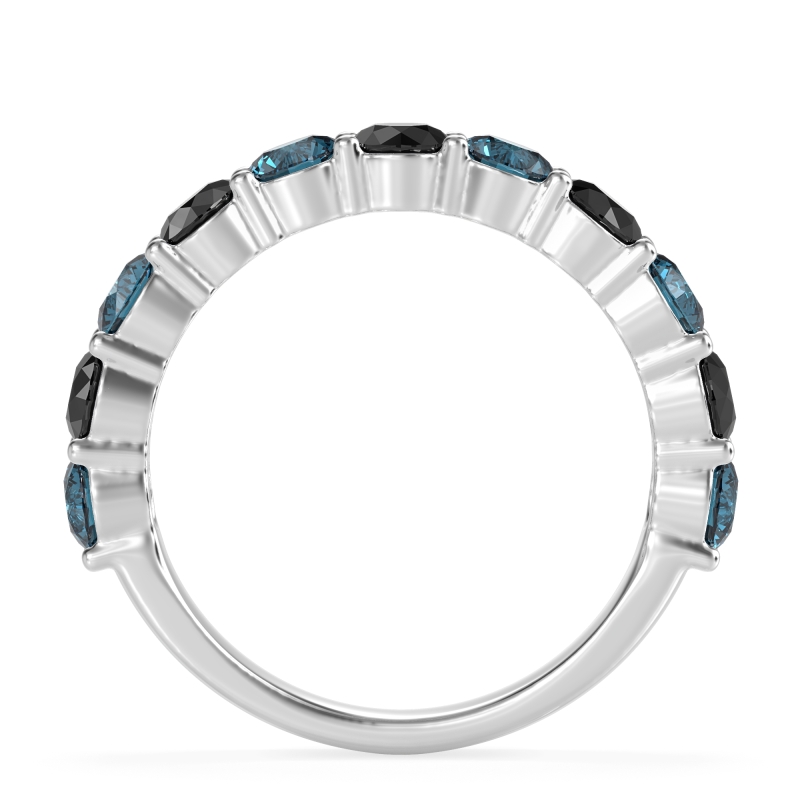 Classic Three-Quarter Eternity Manas Band