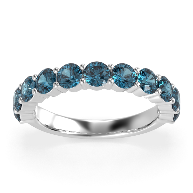 Classic Three-Quarter Eternity Manas Band