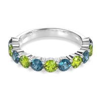 Classic Three-Quarter Eternity Manas Band