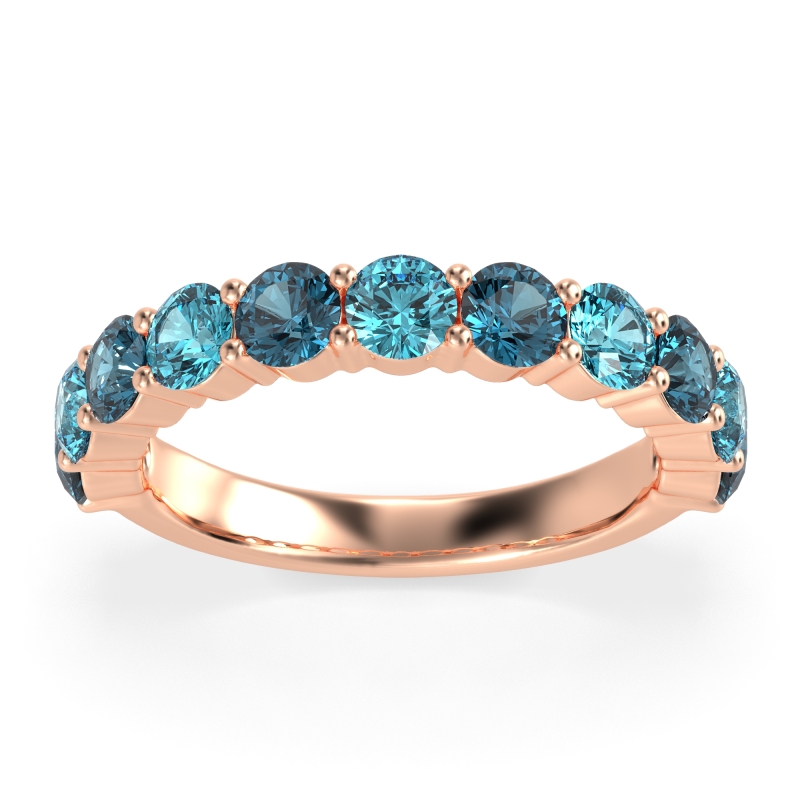 Classic Three-Quarter Eternity Manas Band