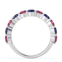 Classic Three-Quarter Eternity Manas Band