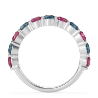 Classic Three-Quarter Eternity Manas Band