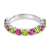 Classic Three-Quarter Eternity Manas Band