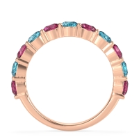 Classic Three-Quarter Eternity Manas Band