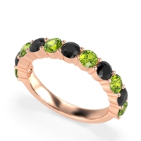 Classic Three-Quarter Eternity Manas Band