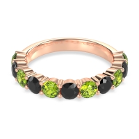 Classic Three-Quarter Eternity Manas Band