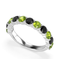 Classic Three-Quarter Eternity Manas Band