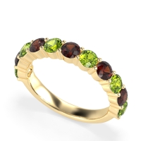 Classic Three-Quarter Eternity Manas Band