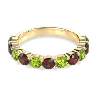 Classic Three-Quarter Eternity Manas Band