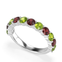 Classic Three-Quarter Eternity Manas Band