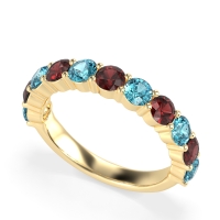 Classic Three-Quarter Eternity Manas Band