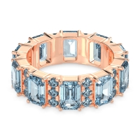 Statement Emerald Cut Eternity Karma Band