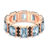 Statement Emerald Cut Eternity Karma Band