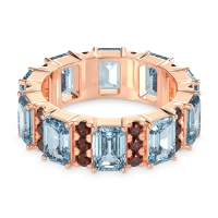 Statement Emerald Cut Eternity Karma Band