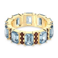 Statement Emerald Cut Eternity Karma Band