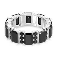 Statement Emerald Cut Eternity Karma Band