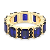 Statement Emerald Cut Eternity Karma Band