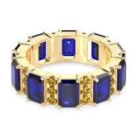 Statement Emerald Cut Eternity Karma Band