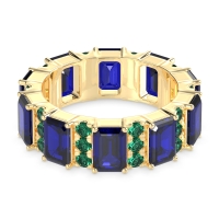 Statement Emerald Cut Eternity Karma Band