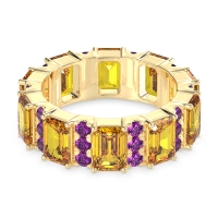 Statement Emerald Cut Eternity Karma Band