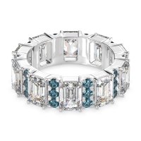 Statement Emerald Cut Eternity Karma Band