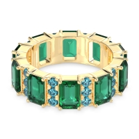 Statement Emerald Cut Eternity Karma Band