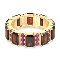 Statement Emerald Cut Eternity Karma Band