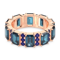 Statement Emerald Cut Eternity Karma Band