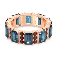 Statement Emerald Cut Eternity Karma Band