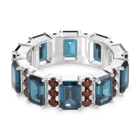 Statement Emerald Cut Eternity Karma Band