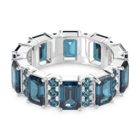 Statement Emerald Cut Eternity Karma Band