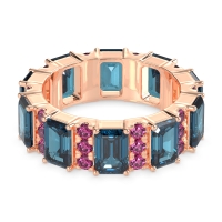 Statement Emerald Cut Eternity Karma Band