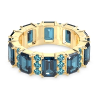 Statement Emerald Cut Eternity Karma Band