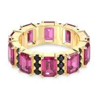 Statement Emerald Cut Eternity Karma Band