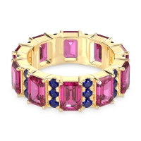 Statement Emerald Cut Eternity Karma Band