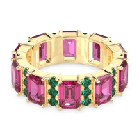 Statement Emerald Cut Eternity Karma Band