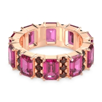 Statement Emerald Cut Eternity Karma Band