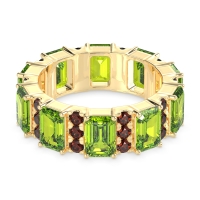 Statement Emerald Cut Eternity Karma Band