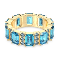 Statement Emerald Cut Eternity Karma Band