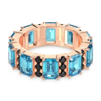 Statement Emerald Cut Eternity Karma Band