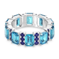 Statement Emerald Cut Eternity Karma Band