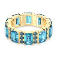 Statement Emerald Cut Eternity Karma Band