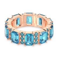 Statement Emerald Cut Eternity Karma Band