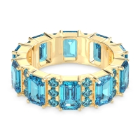 Statement Emerald Cut Eternity Karma Band