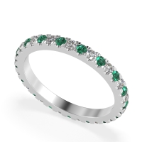 Classic Eternity Pave Sharira Band