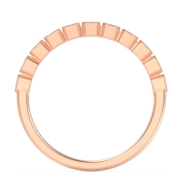 Milgrain Box Half Eternity Namah Band