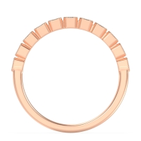 Milgrain Box Half Eternity Namah Band